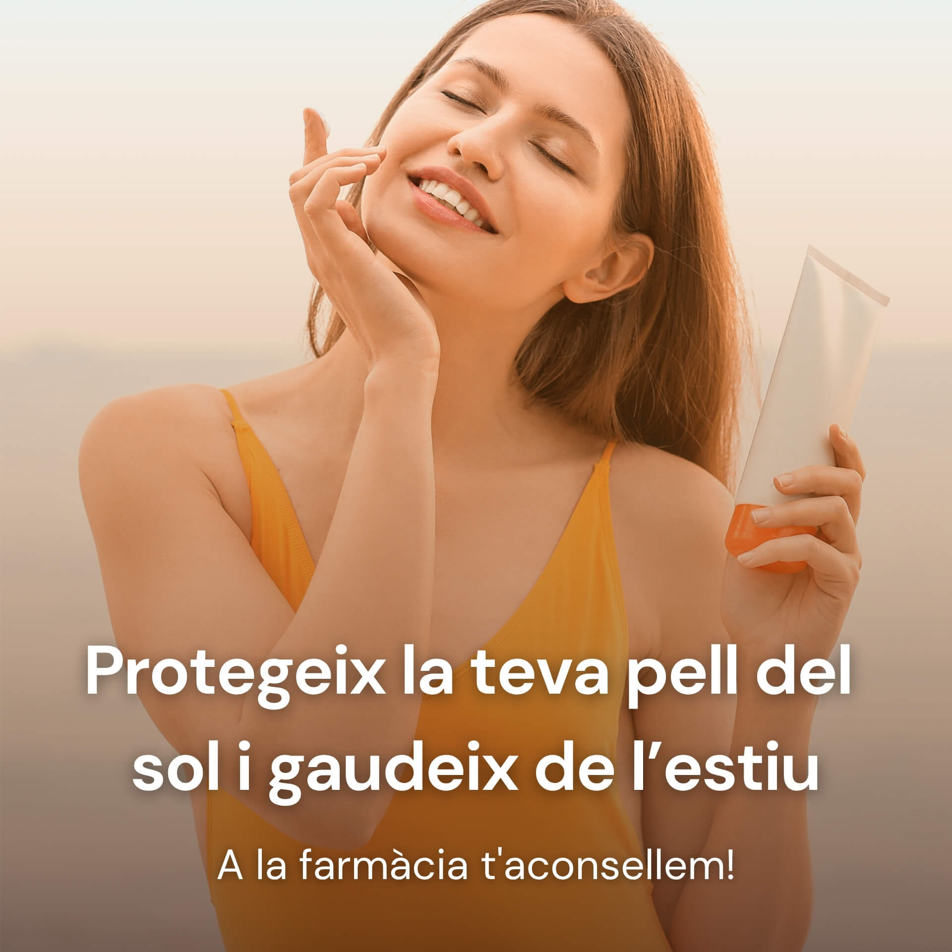 Protegeix la teva pell del sol i gaudeix de l’estiu Protegeix la teva pell del sol i gaudeix de l’estiu. A la farmàcia t'aconsellem!